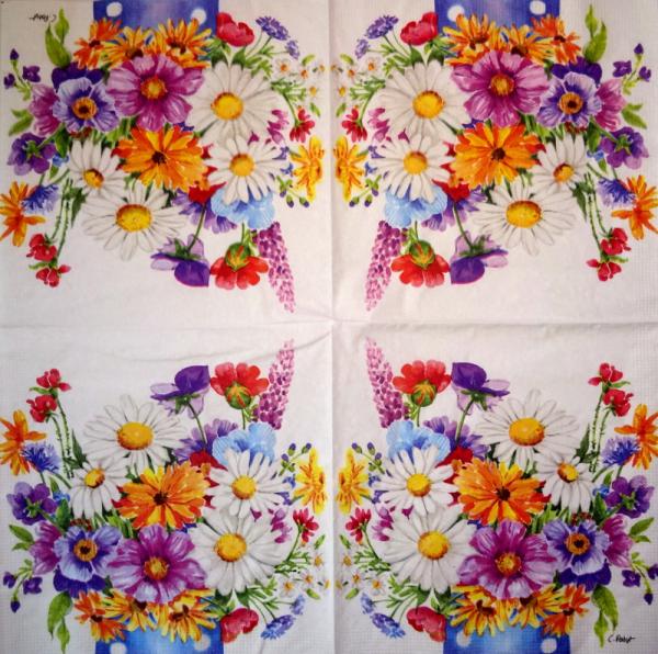 348 Daisies - 3-ply - CS